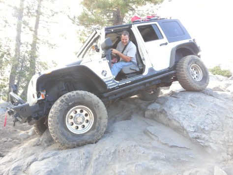 Chad navigating the Rubicon.
