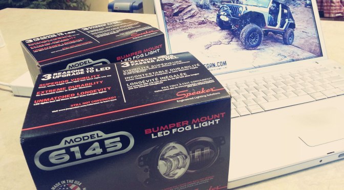 Product Install: J.W. Speaker LED Fog Lights for JK