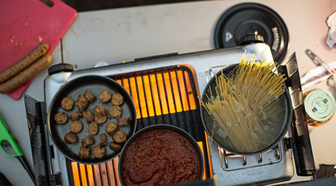 Trail Recipe: Spaghetti with Meatish Sauce